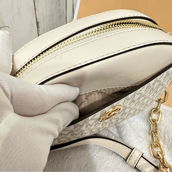 NWT! MICHAEL KORS Jet Set Glam Front Pocket Crossbody Bag - Picture 4 of 5